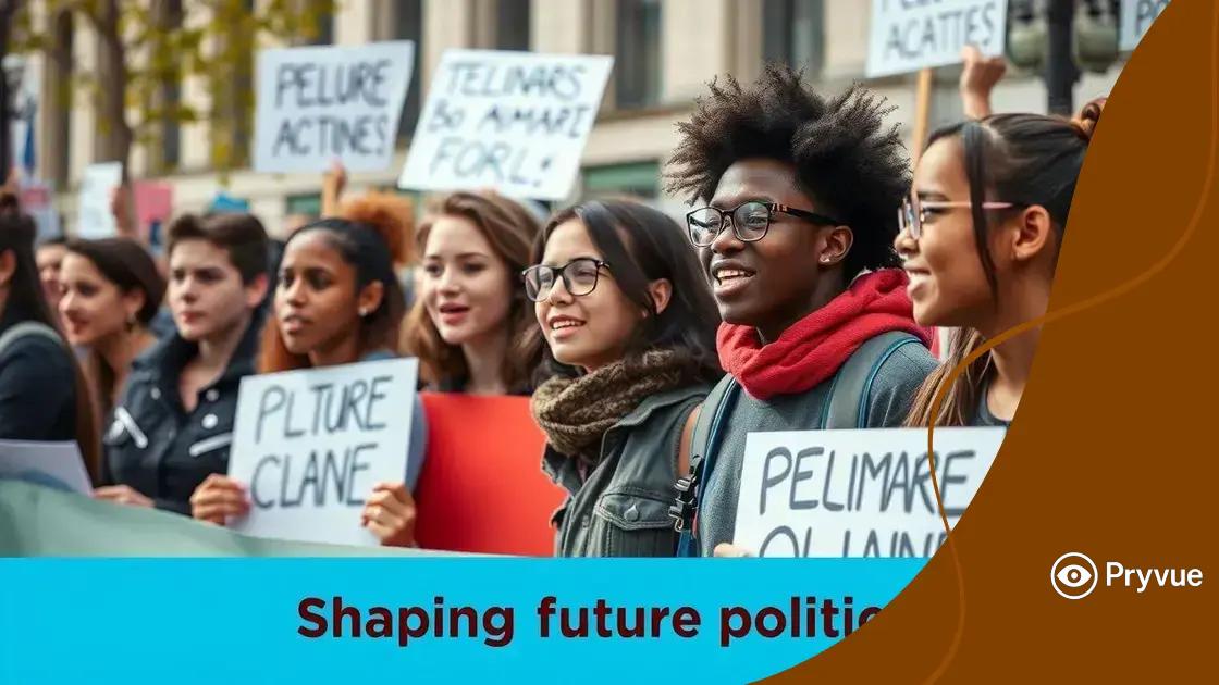 The role of youth in shaping future politics