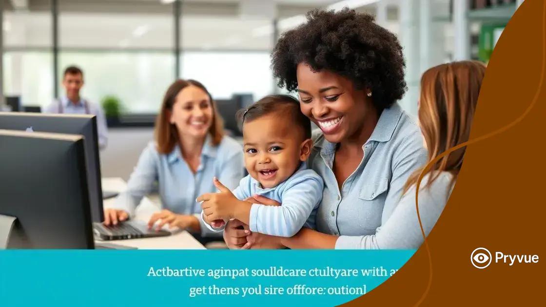 Impact of childcare benefits on employee morale