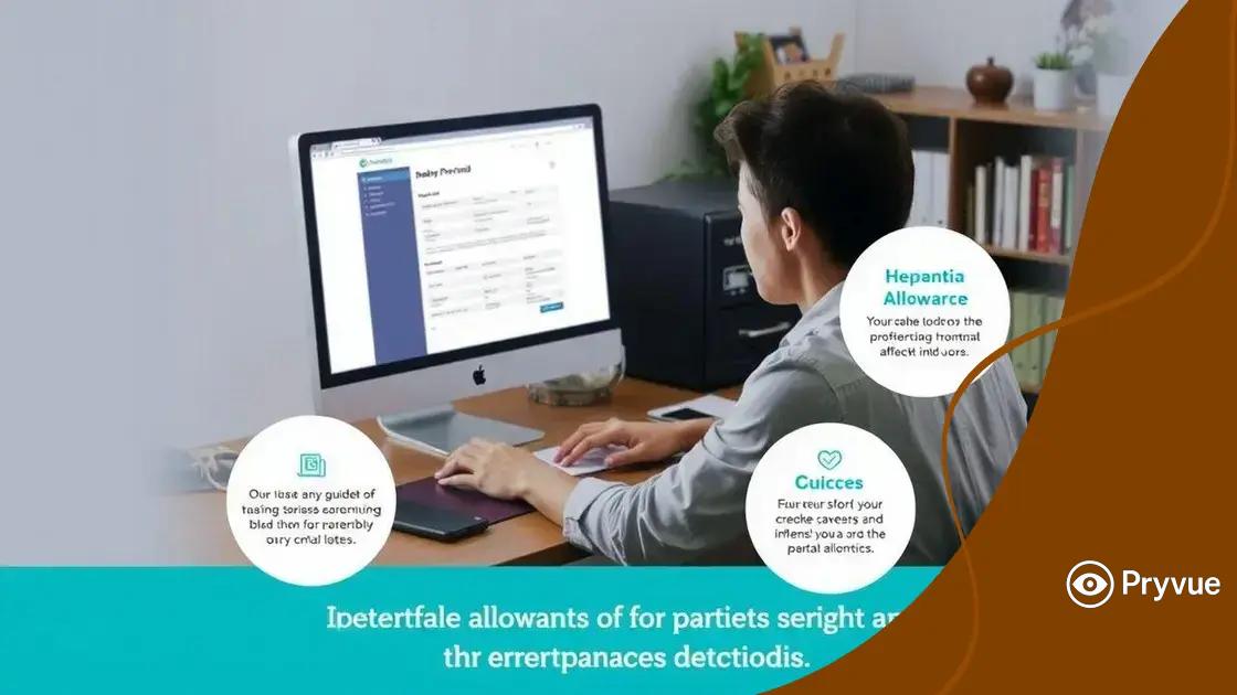 How to navigate the parental allowance portal
