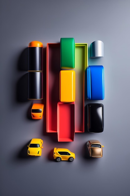 A bar chart showing the breakdown of Brazil's automotive trade balance, illustrating the value of exports versus imports of vehicles and components.