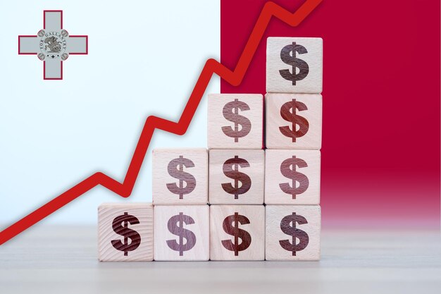 A graph trending upwards, symbolizing growth in Social Security tax contributions, next to a graph with a slightly flattened curve, symbolizing slower growth in benefit payouts. A magnifying glass focuses on the intersection of the graphs.