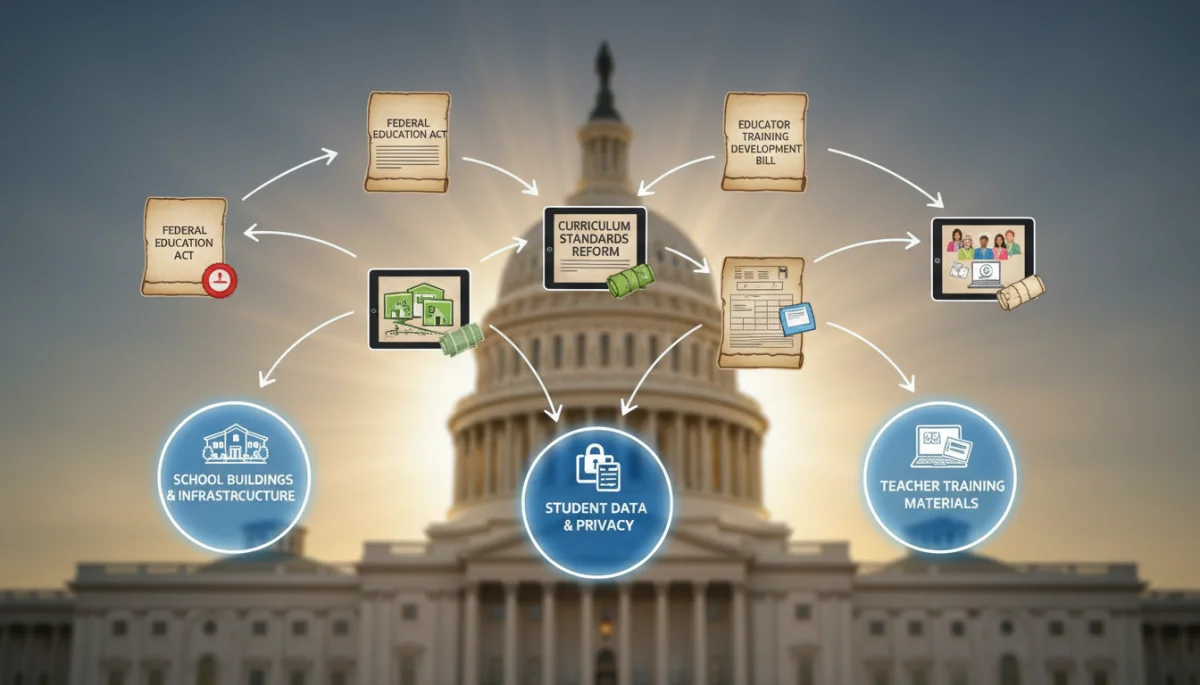 Policy documents influencing education infrastructure and student outcomes