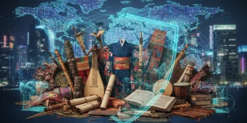 Diverse cultural artifacts protected by digital intellectual property safeguards