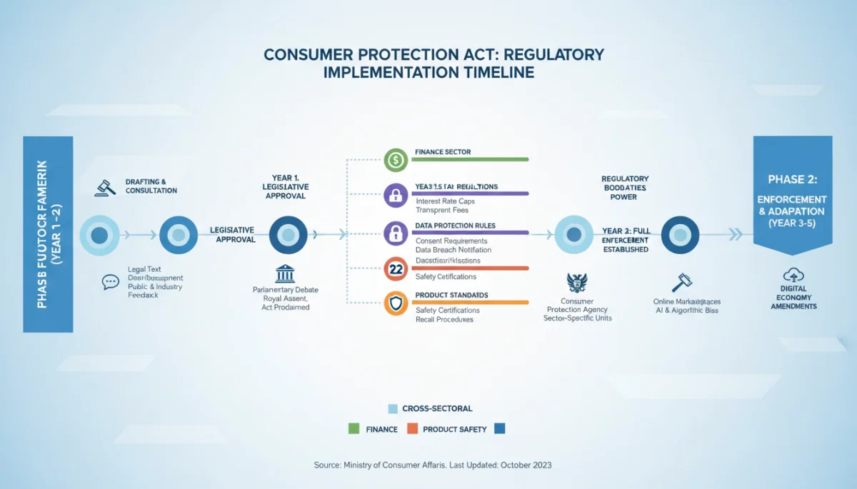 Timeline of upcoming federal consumer protection regulations