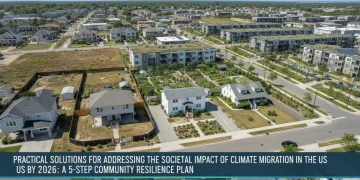 Resilient community adapting to climate change impacts in the US
