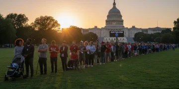 Diverse citizens engaging in voting, symbolizing 2026 US election impact